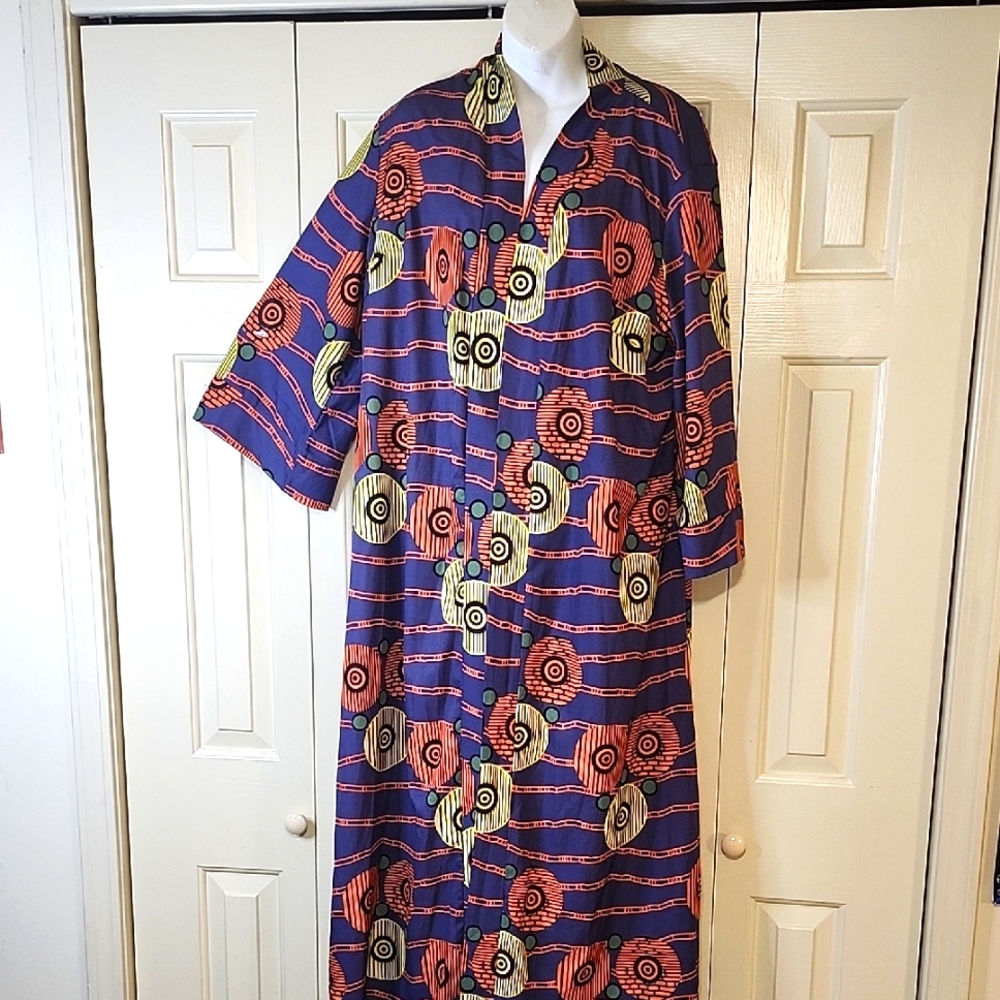 African Print Kimono